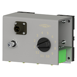 A render of a CTC SSB-MODX output switch module.